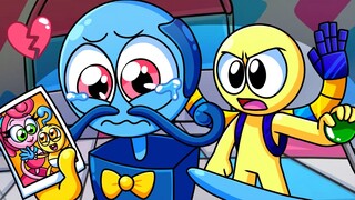 DADDY LONG LEGS SO SAD WITH PLAYER - Poppy Playtime Animation