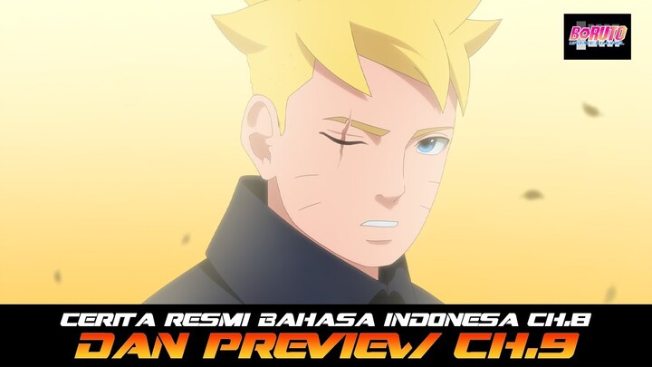 CERITA RESMI MANGA BORUTO TWO BLUE VORTEX CH.8 DAN PREVIEW CH.9
