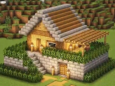 Minecraft Production & Storage Hut