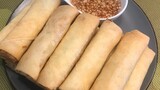 Thai Spring rolls recipe | Frühlingsrollen | ปอเปี๊ยะทอด