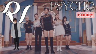 [Ky] Posisi jalan green screen yang lucu. Menari  Red Velvet. PSYCHO