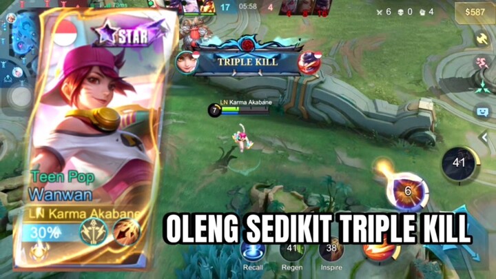 OLENG SEDIKIT TRIPLE KILL