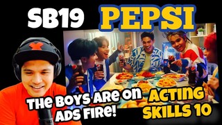 SB19 - PEPSI AD 2022 | Hit sa sarap ang kainan kapag #AtHomeSaPepsi! | REACTION