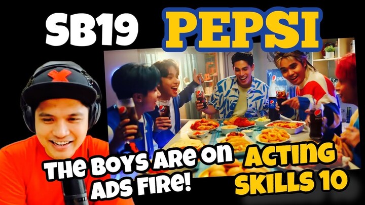 SB19 - PEPSI AD 2022 | Hit sa sarap ang kainan kapag #AtHomeSaPepsi! | REACTION