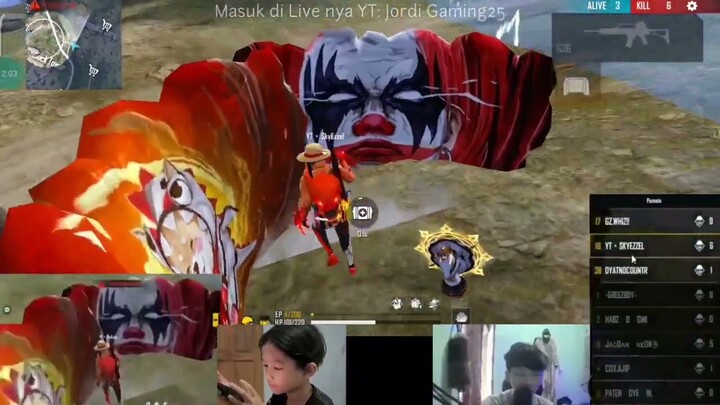 Berburu DM mengadu Skill - Si Bocil Epep ratain live jordi gaming25 (Sky Game Play)