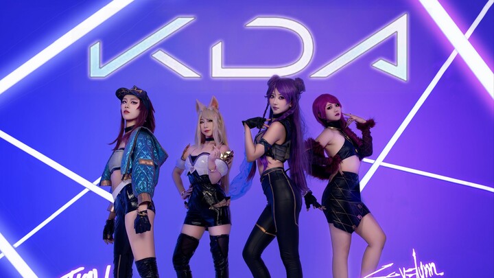 ❣️K/DA comeback video released!!! COS version cover dance of "THE BADDEST"