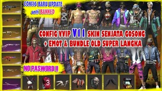 LANGSUNG COMOT ‼️ Config VVIP V11 anti Bug dan Anti Banned Full Bundle Old, emot dan Senjata