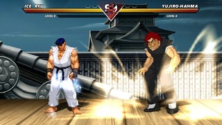 ICE RYU vs YUJIRO HANMA - Street Fighter vs BAKI | DEATH BATTLE‼️