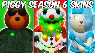 ALL NEW PIGGY SEASON 6 SKINS!!