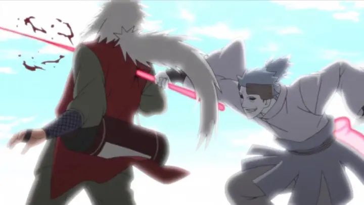 Sakura saved Sasuke from Otsutsuki's pursuit, Boruto talks to Neji, Jiraiya and Sasuke vs Urashiki