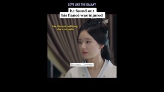 Ling buyi found niao niao injured 😫💔#lovelikethegalaxy #cdrama #zhaolusi #wulei #trending #shorts