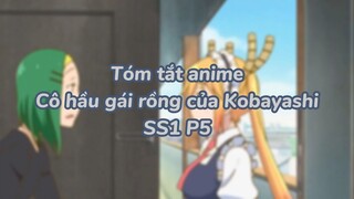 Tóm tắt anime: Hầu gái rồng của Kobayashi SS1 P5|#anime #maiddragonofkobayashi