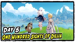 Genshin Impact One Hundred Sights of Dilua | Eight Locales Over Mountains and Seas Event Day 5