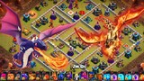 Th13 Attack Strategy Easy 3 Star With This Troops? Super Dragon And Dragon (Clash of Clans)
