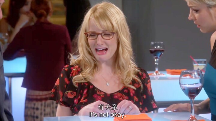 [The Big Bang Theory] Bernadette finally realizes how sharp-tongued she is and bursts into tears!