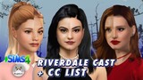 SIMS 4 | CAS | 5 characters from Riverdale part 1!!! 😏👍 Satisfying CC build + CC