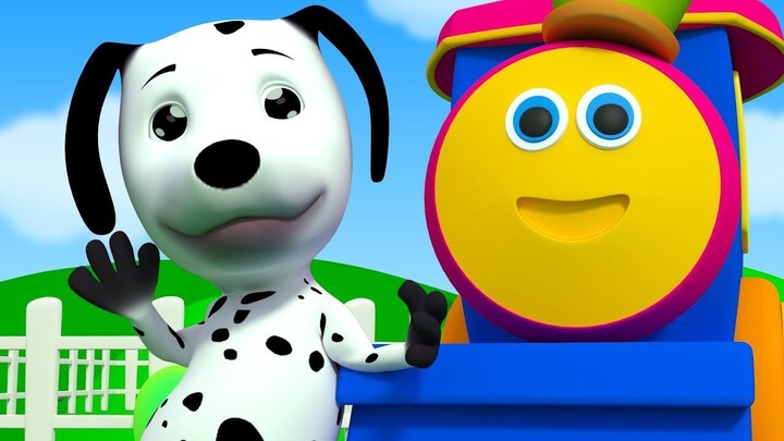 Бинго собаку | Песня для малышей | Детского стишка | Bingo Rhyme | Bob The Train | Bingo The Dog