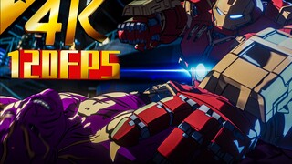 【𝟒𝐊 𝟏𝟐𝟎𝐅𝐏𝐒 】Happy Purple Hulk VS Hulkbuster Armor