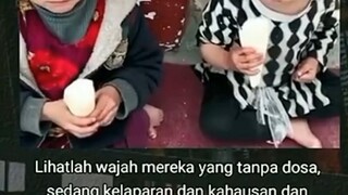 lihatlah wajah anak² yg tidak berdosa ini