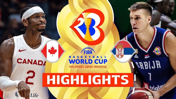 CANADA vs SERBIA Full Game Highlights | September 8, 2023 | 2023 FIBA World Cup SEMI-FINALS NBA2K24