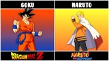 Dragon Ball vs. Naruto Character Equivalents