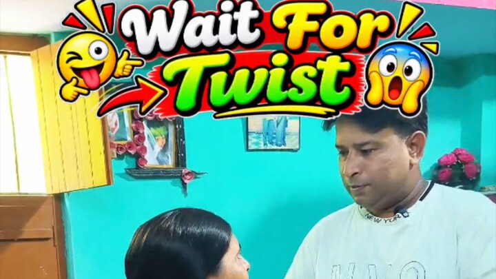 Husband Wife Comedy 😂| Wait For End 🤣 | #Comedy #Funny #HusbandWife #indiancomedy #Bilibili