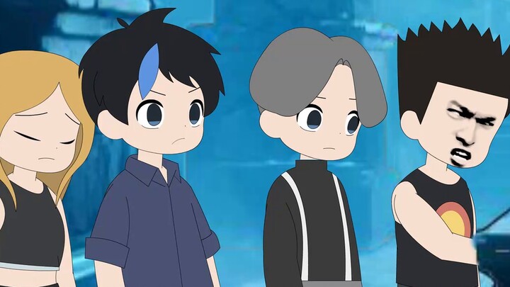 حكايات جوجو الغريبة【المدرسة ذات الظلال】03