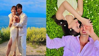 Nadech Kugimiya proposed to Yaya Urassaya See Couple Adorable photos 💞 #thaidrama #trending