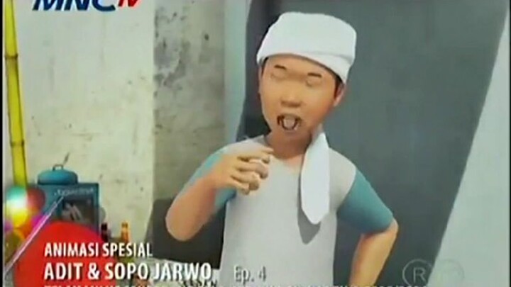 Animasi Spesial Adit & Sopo Jarwo eps Gerobak Ilang Kang Ujang Bimbang MNC TV 2014