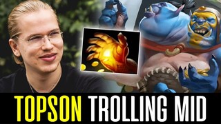 Topson TROLLING in SEA pubs - OGRE MAGI Mid w/ Classic MIDAS Build