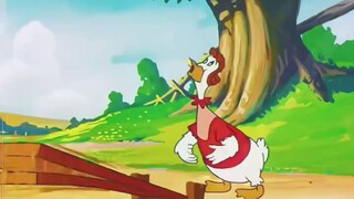 How hardcore were the animations 80 years ago? This is a war between humans and mosquitoes that you 