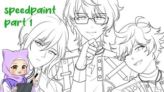 [SPEEDPAINT] Part 1 Switch - Ensemble Stars Fanart!