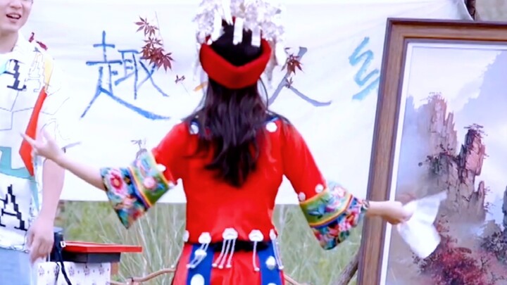 【Triệu Kim Mạch • Cô gái dân tộc Miêu】Đẹp chết người rồi á á á á