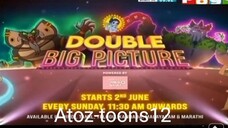 💯 Double New Big Picture 💯 Double N Bheem Damyaan ka BadlaLittle Singham And Little Krishna Dwark