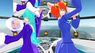 【mmd di gi charat】リンナ・キャラット＆ミ・ケ・キャラットでトゥインクル×トゥインクル