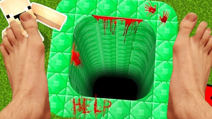 [Game][Minecraft]Accidentally Finding Strange Creatures in A Cave