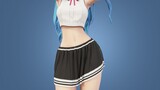 [MMD.3D]Buatan Sendiri: Hatsune Miku Berpakaian Minim