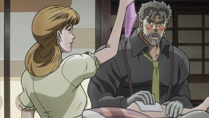 As expected, the Joestar family are all gentlemen! They can even blush when being teased by their da