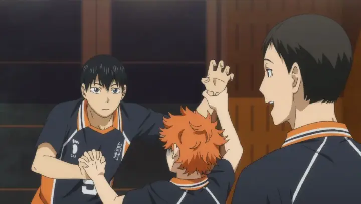 [Volleyball Boys] Movie Day! interlocking fingers! ! ! !
