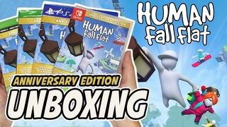 Human Fall Flat (Anniversary Edition) (PS4/Switch/Xbox One/XSX) Unboxing