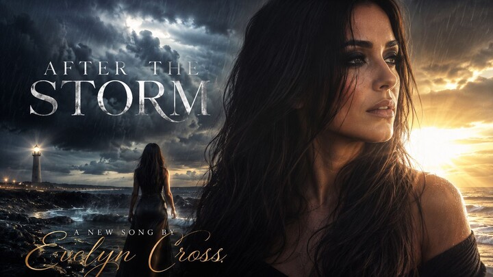 AFTER THE STORM 🌧️ | Evelyn Cross | Emotional Pop Ballad (Official Lyric Video)