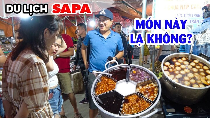 Khám phá Ẩm thực Chợ Đêm Sapa với nhiều món ăn ngon | DU LỊCH SAPA