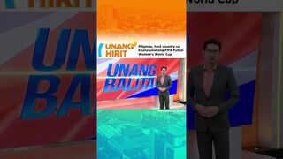 Pilipinas, host country sa kauna unahang FIFA Futsal Women's World Cup | Unang Hirit
