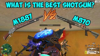 M1887 VS M870! What is The Best Shotgun? (Rules of Survival: Battle Royale)