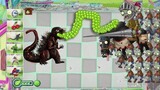 Hack new characters Godzilla Squid game Animation Tranformation - Plants vs Zombies