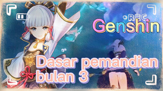 Dasar pemandian bulan 3