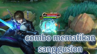 combo gusion MLBB