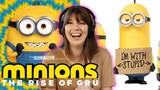 First Time Watching * Minions The Rise of Gru*  Movie Reaction | I loved it so much!