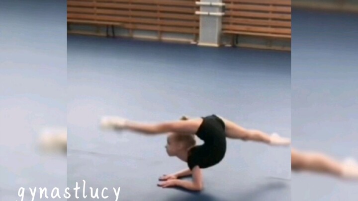 Latihan Gadis-gadis Senam Artistik Rusia — Bagian 1.