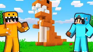 Minecraft - ไดโนเสาร์ในตำนาน! (สร้างมินิเกมต่อสู้)